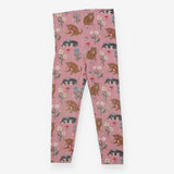 Pink Leggings with Cats