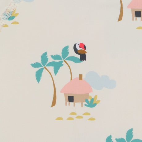 Swimming costume desert island hut