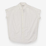 Shirt white cotton button down