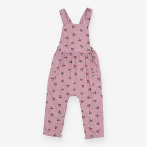 Purple Cord Cherries Dungarees