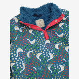 Snuggle Fleece Blue Goose