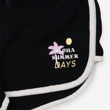 Shorts jersey black aloha
