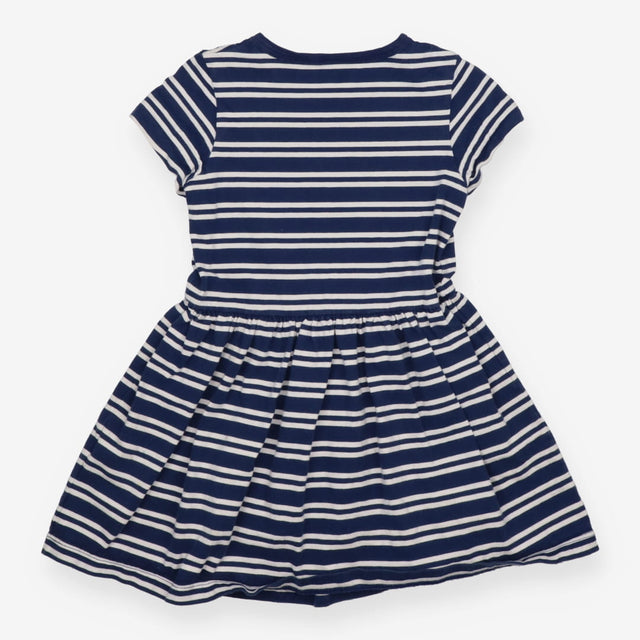 Blue Striped Dress