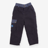 Trousers Cargo Grey Fleece Lined