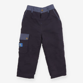 Trousers Cargo Grey Fleece Lined