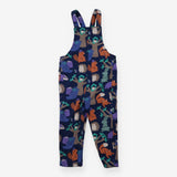 Blue Woodland Treehouse Dungarees