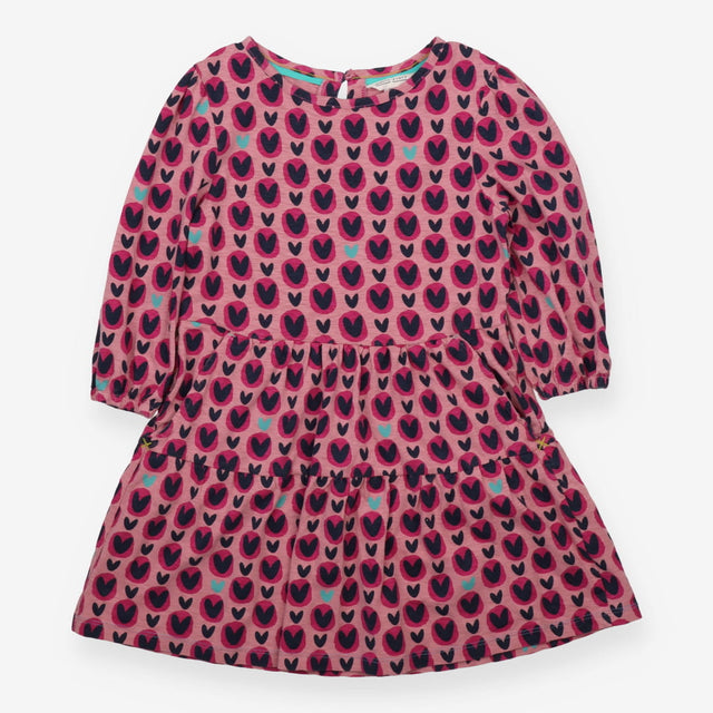 Pink long sleeve dress