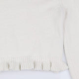 Cynthia Rowley white knit sweater