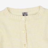 Cardigan Knit Lemon Stripe