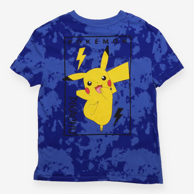 Blue tie dye Pokemon t-shirt