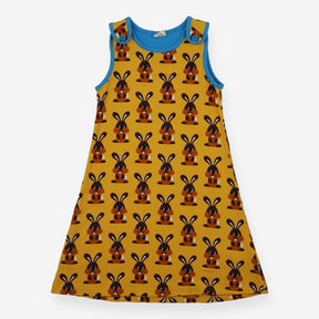 Pinafore Jersey Yellow Rabbits