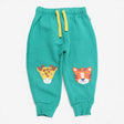 Joggers green character crawlers tiger yellow draw