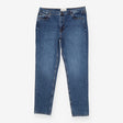 Mid Blue Girlfriend Jeans – Relaxed Fit, Mid Rise 