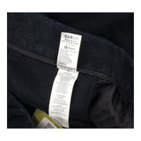 Trousers Black Pure Linen Wide Leg Smart Casual Li