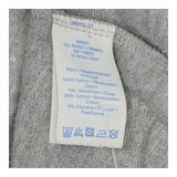 Grey Spotted Sweatshirt Dress – Casual Soft Jersey