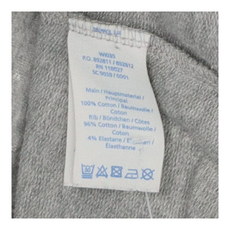 Grey Spotted Sweatshirt Dress – Casual Soft Jersey