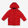 Coat Red Puffer Fleece Lined