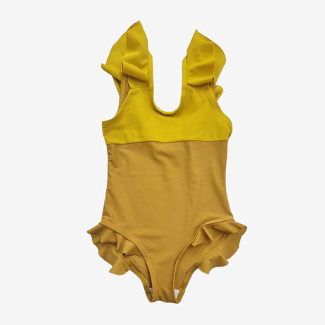 Ochre Frill Swimsuit