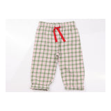 Green and White Tartan Pyjamas 