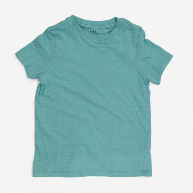 Shirt & Top Blue & Green 2pcs