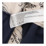 Chino Trousers in Navy Stretch Cotton with Slim Le