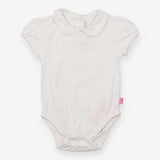 White Collared Bodysuit
