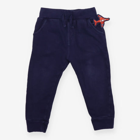 Joggers blue red jet in pocket