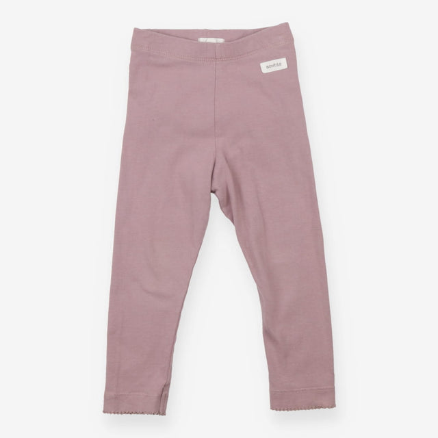 Leggings Purple Frill Bottom