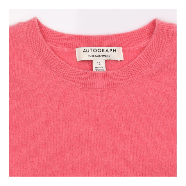 Jumper Crew Neck Pure Cashmere Pink