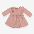 Dress Pink with White Rabbits Heads