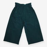 Emily and Fin Dark Teal Corduroy Wide Leg Belted T
