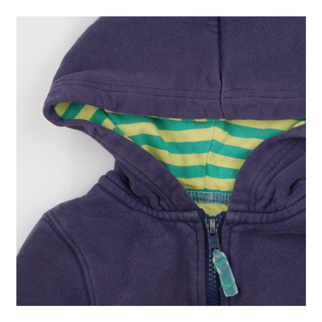 Hoodie purple with flowers