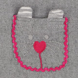 Grey Dress Cat Pockets