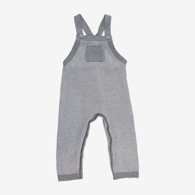 Dungarees Grey Knit Texture