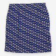 Woven Skirt Blue Floral Print
