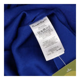 Blouse cobalt blue sleeveless