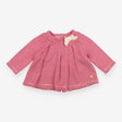 Pink Striped Long Sleeve With Bow