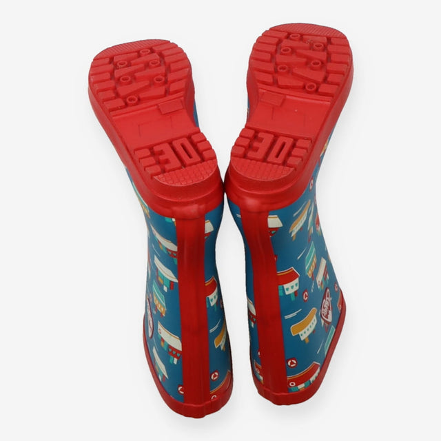 Blue ship wellies