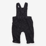 Dungarees Black Marl with Pockets