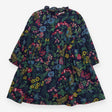 Navy Floral Dress