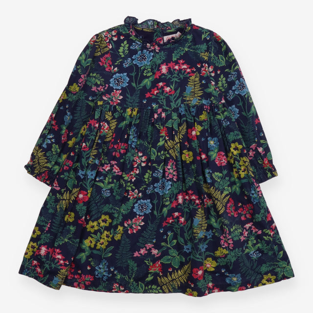 Navy Floral Dress
