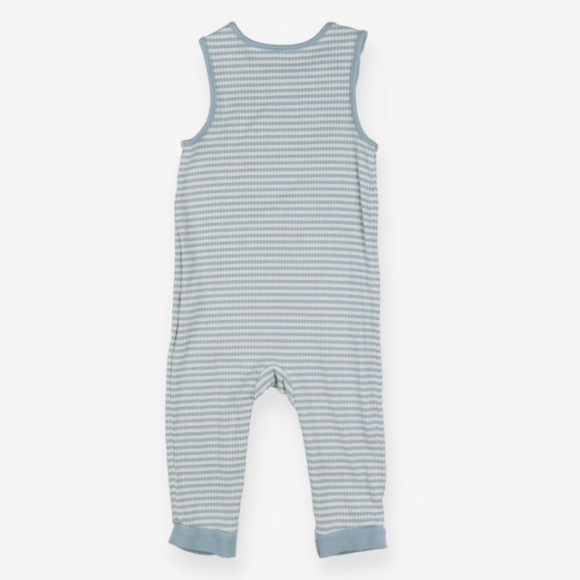 Romper Blue and White Strips