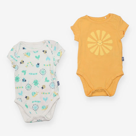 Bodysuits insects sunshine 2 pack