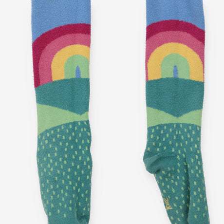 Blue Rainbow Tights
