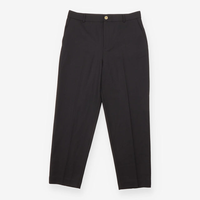 Club Monaco Black Tailored Straight Leg Trousers P