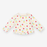 T-shirt Long Sleeve Summer Fruits