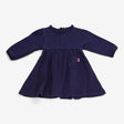 Dress Jersey Blue with Pink Spots