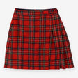 Skirt red tartan