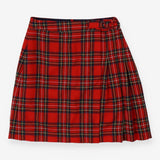 Skirt red tartan
