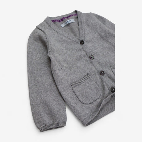 Cardigan Grey Glittered